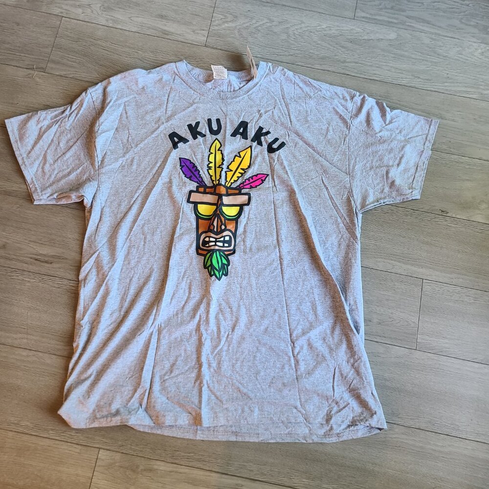 New 2X Crash Bandicoot Tshirt